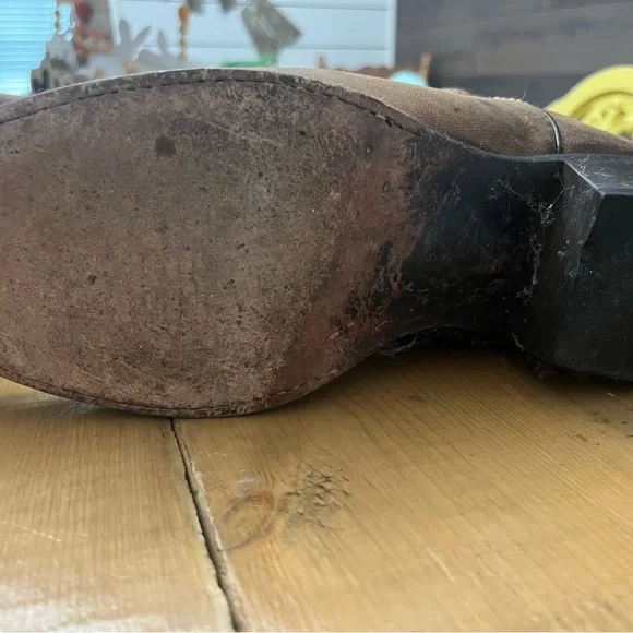 J.B. Dillon Genuine Leather Cowboy Boots. Women’s western boots. Cowgirl boots. - Picture 3 of 5